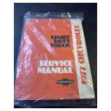 1977 Chevrolet Light Duty Truck Service Manual