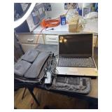 Gateway lap top with cord and bag untested