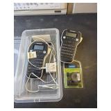 2 Dymo Label makers and new tape