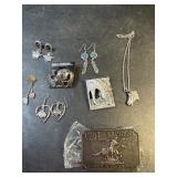 Harley Davidson Jewelry, Pony Express belt buckle