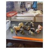 Elephants including golf balls