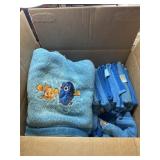 Finding Nemo towels, 2 beach towels, quilt and