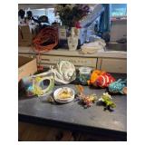 3 Ty Ocean fish, Snail  frogs and more