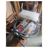 Spray nozzles, water hoses and misc hardware