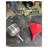 Bucket with funnels and more