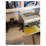Fax machine and Lexmark printer