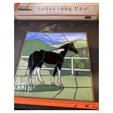 Stained Glass Horse