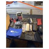 Sunglasses, glasses several glasses cases and