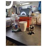 New advertising chap stick, glass candy jar,