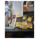 Grommet tool and grommets, straps min picks and