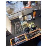 New craftsman gloves hippo clips, tape measure,