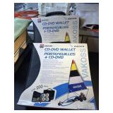 2 new Cd-DVD wallets each holds 200 discs