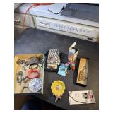 Jewelry sewing kit, chalk ware and more