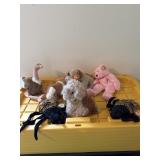 (7) over size Ty Beanie Babies