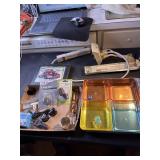 Cane tips, power bar, 2 short extension cords ice