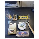 E.T. Glass, button and pencil pouch, Disney land