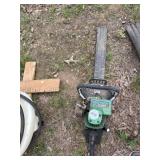 Weed eater hedge trimmer needs work