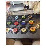 45 records: The Beatles, The Rolling Stones, The