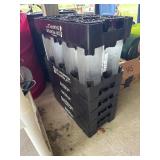 Plastic DrPepper crates