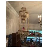 Pooka shell wall hanging