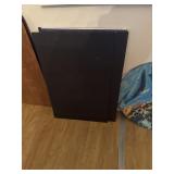 Poster board wall hangings mirror and tray