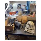 3 camera bags and hat frames for washing