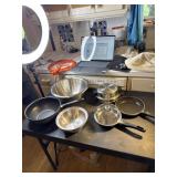 Small skillets, bowls and more