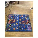 Umbrella stand and 2 mats