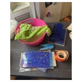 Beaded Curtain, stencils and more