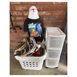 Laundry baskets extension cords hangers and more