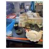 Vintage Face Pot, Firestone ashtray, Rodeo Msrbke