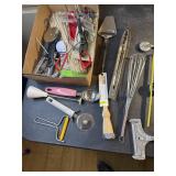 Lg lot of utensils including