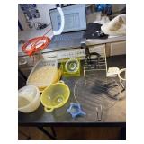 Racks, small strainer and more