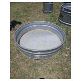 48" metal sheep tank 12"