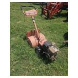5hp rear tyne tiller runs needs carbon cleaned