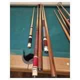 5 pool cues