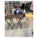3 wood aTV trays