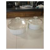 Corningware casserole dishes