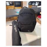 Targus tripod & Lowepro backpack
