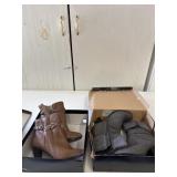 2 pair dress boots size 8 used