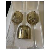 2 new set of 3 vases or candle holders