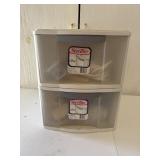 Drawer organizers and painting supplies