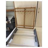 Baby gate and drying rack