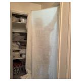 King size sheets (3 sets) and blanket full size