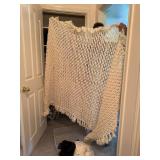 Baby blankets , bed spread and more hall closet