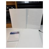 4 new paint canvases, 3-16ï¿½x20ï¿½