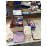 Vinyl Exam Gloves, trash bags, Zip Lock Baggies