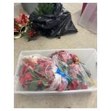 Christmas flowered and Poinsettias