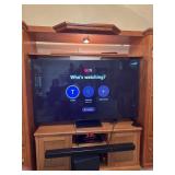 65ï¿½ Samsung True Flat screen TV with remote