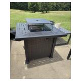 Snan fire  Pit with cover